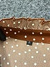Unbranded 100% Polyester Polka Dots Brown Casual Dress Size S - photo 6
