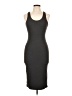 Popular 21 Solid Gray Cocktail Dress Size L - photo 1