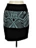 Etcetera Graphic Teal Black Casual Skirt Size 8 - photo 2