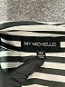 My Michelle 100% Polyester Stripes Black Long Sleeve Blouse Size XS - photo 7