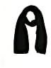 Champion 100% Polyester Black Scarf One size - photo 1