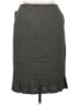 Evan Picone 100% Polyester Chevron-herringbone Gray Casual Skirt Size 14 (petite) - photo 2