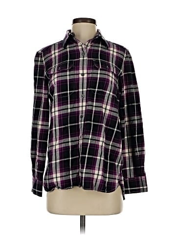 Lauren Jeans Co. Long Sleeve Button-Down Shirt (view 1)