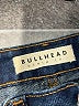 Bullhead 100% Cotton Blue Denim Shorts Size 1 - photo 3
