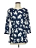 Assorted Brands Blue 3/4 Sleeve T-Shirt Size M - photo 1