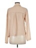 Shein 100% Polyester Tan Long Sleeve Blouse Size 6 - photo 2