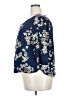St. John's Bay 100% Rayon Floral Blue 3/4 Sleeve Blouse Size 0X - photo 5