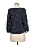 Express Polka Dots Black 3/4 Sleeve Blouse Size M - photo 2