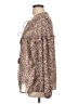 Unbranded Animal Print Brown Long Sleeve Blouse Size L - photo 5