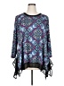 Cato Blue 3/4 Sleeve Blouse Size XL - photo 1