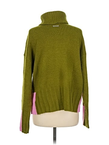 Peace Love World Turtleneck Sweater (view 2)