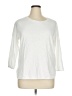 Talbots 100% Cotton White 3/4 Sleeve Top Size XL - photo 1