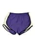 Nike 100% Polyester Color Block Purple Athletic Shorts Size S - photo 1