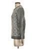 Liz Claiborne 100% Cotton Animal Print Gray Pullover Sweater Size S - photo 5