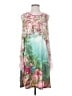 Smash Tropical Green Cocktail Dress Size S - photo 1