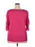 Bold Elements Pink Short Sleeve Blouse Size 2X - photo 2