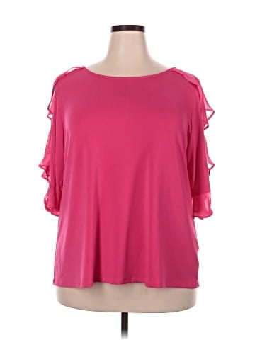 Bold Elements Short Sleeve Blouse (view 1)