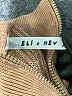 Assorted Brands 100% Cotton Solid Tan Turtleneck Sweater Size 9 - photo 3