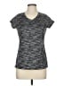 Xersion 100% Polyester Tweed Gray Active T-Shirt Size M - photo 1