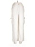 Happily Grey Ivory Linen Pants Size L - photo 1