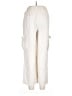 Happily Grey Ivory Linen Pants Size L - photo 2