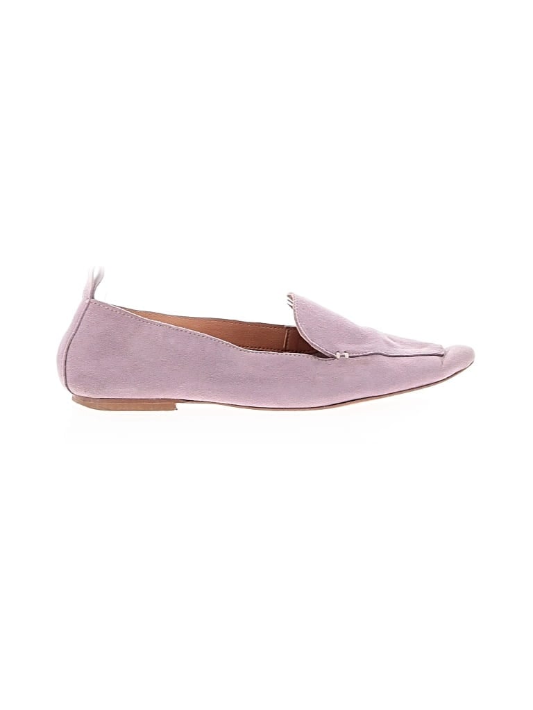 Pre-owned Asos Design Flats In Purple