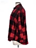 Old Navy 100% Cotton Plaid Red Long Sleeve Button-Down Shirt Size XL - photo 5