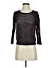 Express 100% Rayon Metallic Purple Pullover Sweater Size S - photo 1