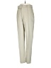 Missguided Solid Ivory Dress Pants Size 4 - photo 1