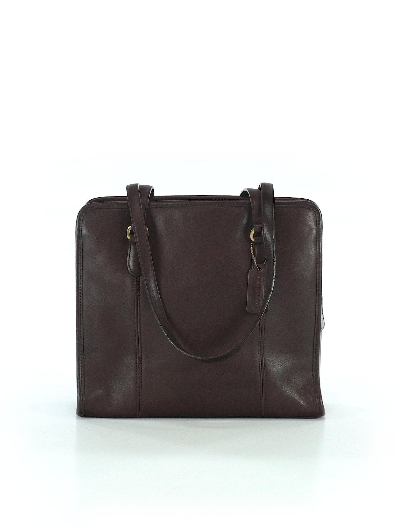 Coach Solid Brown Shoulder Bag One Size - 81% off | thredUP