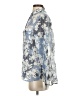 Gap Outlet Floral Blue Long Sleeve Blouse Size S - photo 5