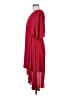 Halston 100% Polyester Red Cocktail Dress Size 6 - photo 5