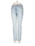 Zara Hearts Blue Jeans Size 4 - photo 1