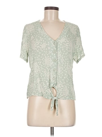 Market and Spruce Short Sleeve Blouse (view 1)