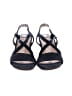 ABEO Black Blue Wedges Size 6 - photo 2