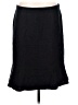 Bloomingdale's Solid Black Formal Skirt Size 8 - photo 1