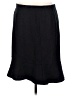 Bloomingdale's Solid Black Formal Skirt Size 8 - photo 2