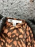DR2 100% Polyester Brown Long Sleeve Blouse Size XS - photo 6