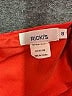Ricki's 100% Polyester Orange Sleeveless Blouse Size 8 - photo 7