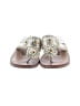 Palm Beach Silver Gold Sandals Size 4 - photo 2