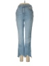 Zara Hearts Blue Jeans Size 6 - photo 1