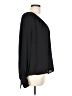 Nine West 100% Polyester Black Long Sleeve Blouse Size L - photo 4