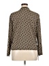 Liliana Brown Long Sleeve Blouse Size XL - photo 2