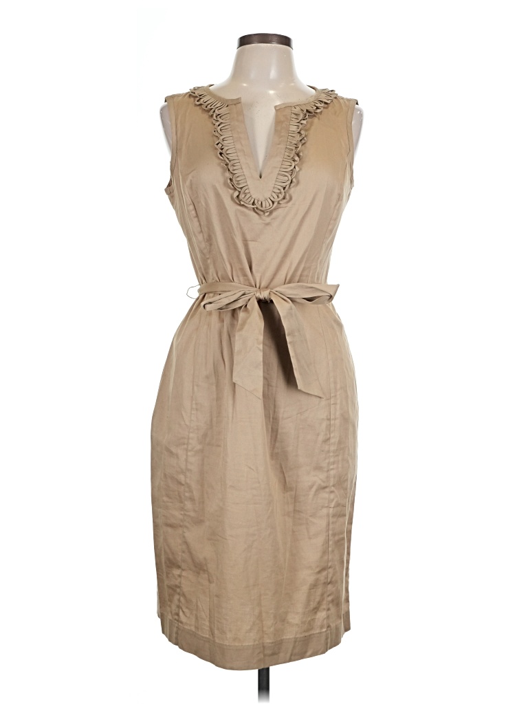 Pre-owned Talbots Casual Dress In Brown
