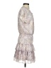 VICI 100% Polyester Paisley Ivory Casual Dress Size S - photo 4