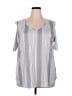 Unbranded Gray Sleeveless Blouse Size 2X - photo 1