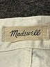 Madewell 100% Cotton Ivory Shorts Size 27 waist - photo 3