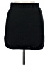 Double Zero 100% Polyester Solid Black Casual Skirt Size M - photo 2