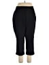 Lane Bryant Solid Black Active Pants Size 18 - photo 1