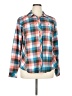 Cabela's Plaid Teal Long Sleeve Blouse Size XL - photo 1